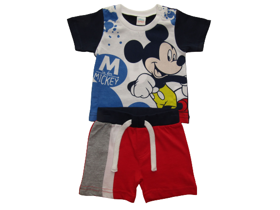 ©DISNEY ΠΑΙΔΙΚΟ ΣΕΤ ΜΕ ΣΟΡΤΣ MICKEY 1219 - κόκκινο