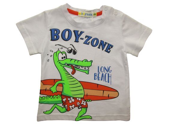 BOY ZONE ΜΠΛΟΥΖΑ 1224 - λευκό 25961