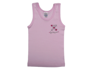 PRETTY BABY ΠΑΙΔΙΚΟ ΑΜΑΝΙΚΟ ΦΑΝΕΛΑΚΙ LOVE 1441 – ροζ