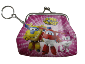 SUPER WINGS ΠΑΙΔΙΚΟ ΠΟΡΤΟΦΟΛΙ ΜΠΡΕΛΟΚ 1601 - ροζ