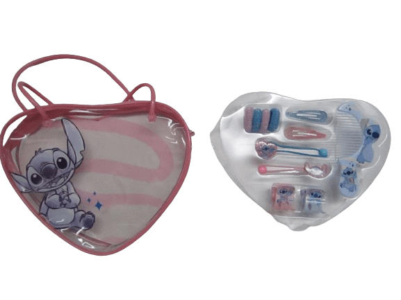 ©DISNEY ΠΑΙΔIΚΟ ΣΕΤ ΤΣΑΝΤΑΚΙ ΑΞΕΣΟΥΑΡ ΜΑΛΛΙΩΝ 1604 – ροζ φωτογραφία