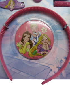 ©DISNEY ΠΑΙΔIΚΟ ΣΕΤ ΑΞΕΣΟΥΑΡ ΜΑΛΛΙΩΝ PRINCESS 1602 - ροζ
