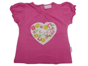 PASTELLO ΒΡΕΦΙΚΟ ΚΟΝΤΟΜΑΝΙΚΟ T-SHIRT 1618 - φούξια