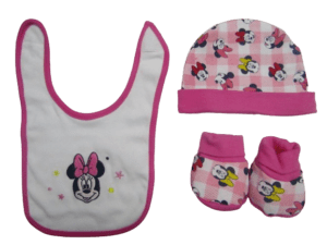 ©DISNEY ΒΡΕΦΙΚΟ ΣΕΤ ΣΚΟΥΦΟΣ ΚΑΡΟ MINNIE 1076 – φούξια