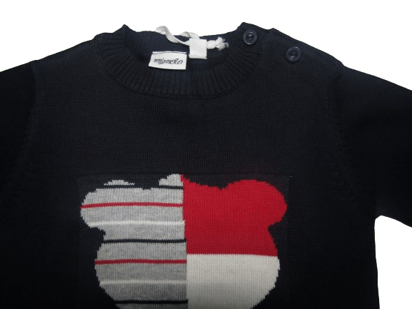 MIGNOLO ΠΑΙΔΙΚΗ ΠΛΕΚΤΗ ΜΠΛΟΥΖΑ 1137 - μπλε ΜΠΛΕ φωτογραφία