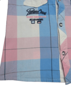 DMK ΠΑΙΔΙΚΟ ΚΟΝΤΟΜΑΝΙΚΟ ΠΟΥΚΑΜΙΣΟ 1648 - καρό