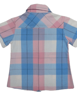 DMK ΠΑΙΔΙΚΟ ΚΟΝΤΟΜΑΝΙΚΟ ΠΟΥΚΑΜΙΣΟ 1648 - καρό