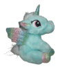 PLUSH UNICORN SPARKLE ΛΟΥΤΡΙΝΟ 23cm 1709 - τιρκουαζ