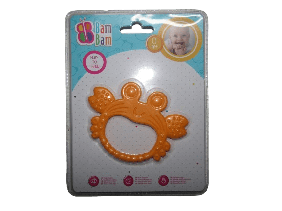 BAM BAM ΒΡΕΦΙΚΟ ΚΑΒΟΥΡΙ ΟΔΟΝΤΟΦΥΙΑΣ 1718 - πορτοκαλί 32988