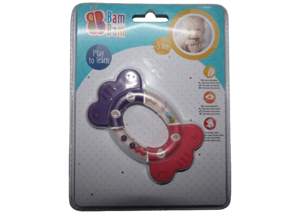 BAM BAM ΒΡΕΦΙΚΗ ΚΑΡΑΜΕΛΑ ΟΔΟΝΤΟΦΥΙΑΣ/ ΚΟΥΔΟΥΝΙΣΤΡΑ 1722 - κόκκινο 33000