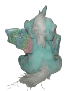 PLUSH UNICORN SPARKLE ΛΟΥΤΡΙΝΟ 23cm 1709 - τιρκουαζ