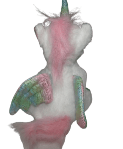 PLUSH UNICORN SPARKLE ΛΟΥΤΡΙΝΟ 23cm 1711 – λευκό