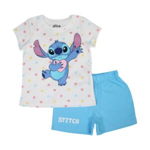 ©DISNEY ΠΑΙΔIΚΟ ΣΕΤ T-SHIRT ΒΕΡΜΟΥΔΑ LILO AND STITCH 1769 – μπλε