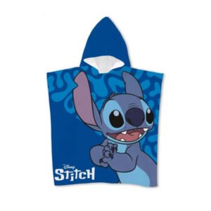 ©DISNEY ΠΑΙΔΙΚΗ ΠΕΤΣΕΤΑ PONCHO LILO AND STITCH 1792 - μπλε