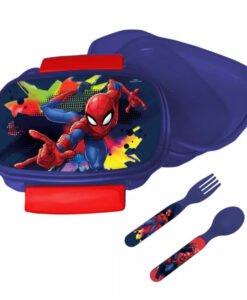 MARVEL ΠΑΙΔΙΚΟ ΣΕΤ ΤΑΠΕΡ ΦΑΓΗΤΟΥ SPIDERMAN 1801 – μπλε