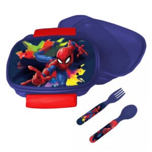 MARVEL ΠΑΙΔΙΚΟ ΣΕΤ ΤΑΠΕΡ ΦΑΓΗΤΟΥ SPIDERMAN 1801 – μπλε