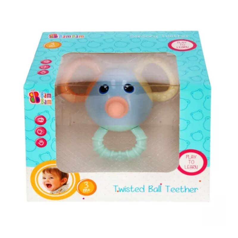 BAM BAM ΒΡΕΦΙΚΟ ΖΩΑΚΙ ΟΔΟΝΤΟΦΥΙΑΣ/ ΚΟΥΔΟΥΝΙΣΤΡΑ 1717 - μοβ 32986