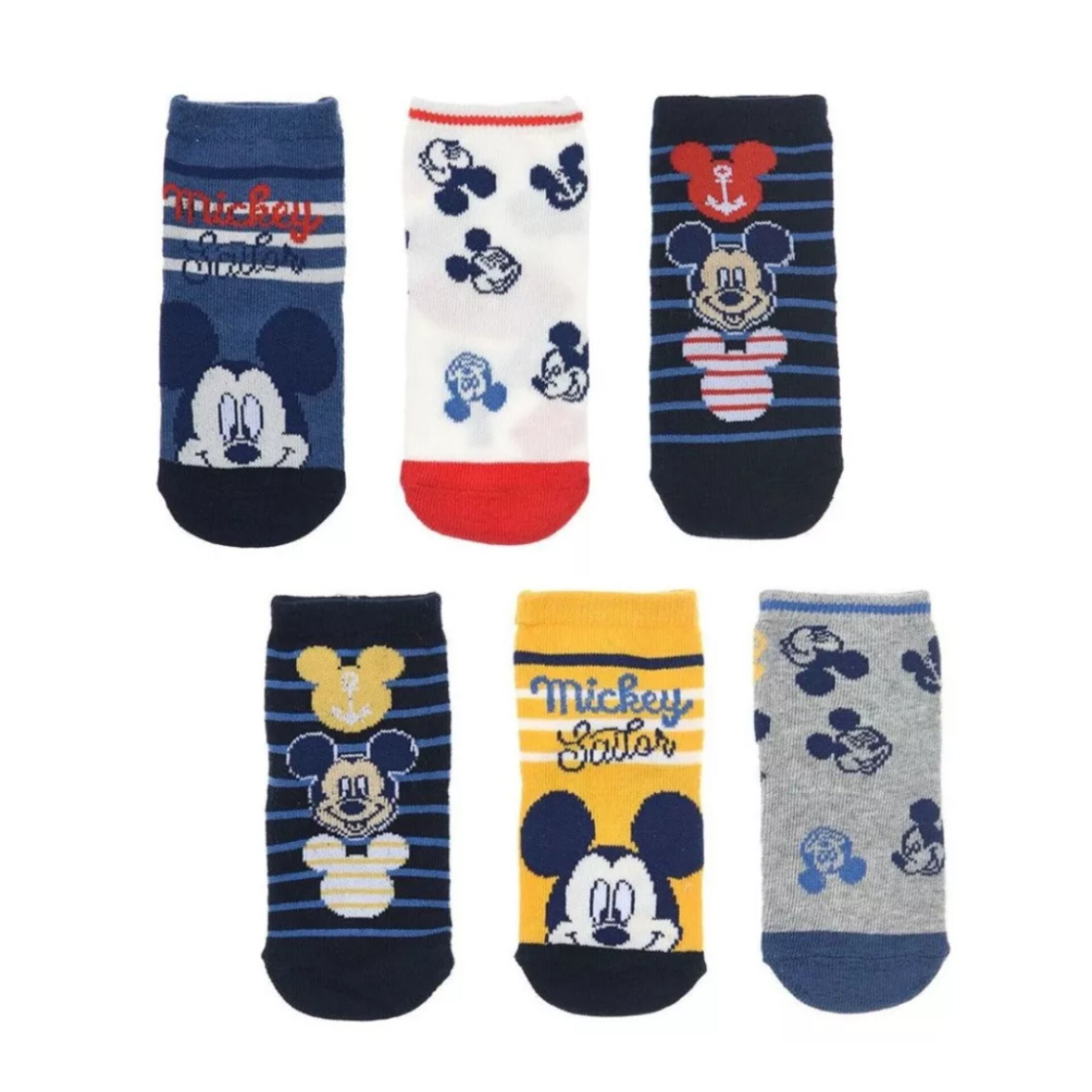 ©DISNEY ΒΡΕΦΙΚΕΣ ΚΑΛΤΣΕΣ MICKEY MOUSE 3τεμ. 1817 - μπλε 33590