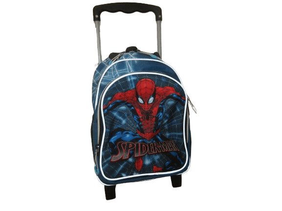 MARVEL ΠΑΙΔΙΚΟ ΤΡΟΛΕΪ BACKPACK SPIDERMAN 1810 - μπλε 33574