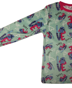 FRENZY ΠΑΙΔΙΚΟ ΣΕΤ ΠΙΤΖΑΜΑ ΜΕ ΜΑΣΚΑ ΥΠΝΟΥ 1897 - φούξια