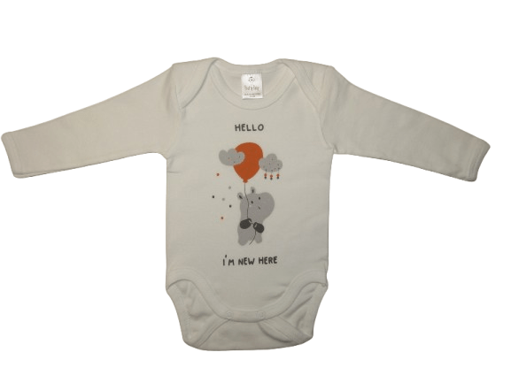 PRETTY BABY - ΣΗΜΑΝΤΙΚΟ: Σε περίπτωση διαφοράς τιμής από το κατάστημα ισχύει παντα και μόνο η τιμή του καταστήματος PRETTY BABY ΒΡΕΦΙΚΟ ΜΑΚΡΥΜΑΝΙΚΟ ΚΟΡΜΑΚΙ 1946 – λευκό ΛΕ