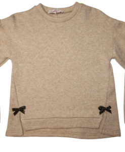 BABYLON ΠΑΙΔΙΚΟ ΣΕΤ ΜΕ ΔΕΡΜΑΤΙΝΗ ΚΟΛΑΝ 1954 - μπεζ