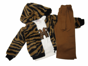 BABYLON ΠΑΙΔΙΚΟ ΣΕΤ ΜΕ ΓΟΥΝΙΝΗ ΖΑΚΕΤΑ 1964 – καφέ