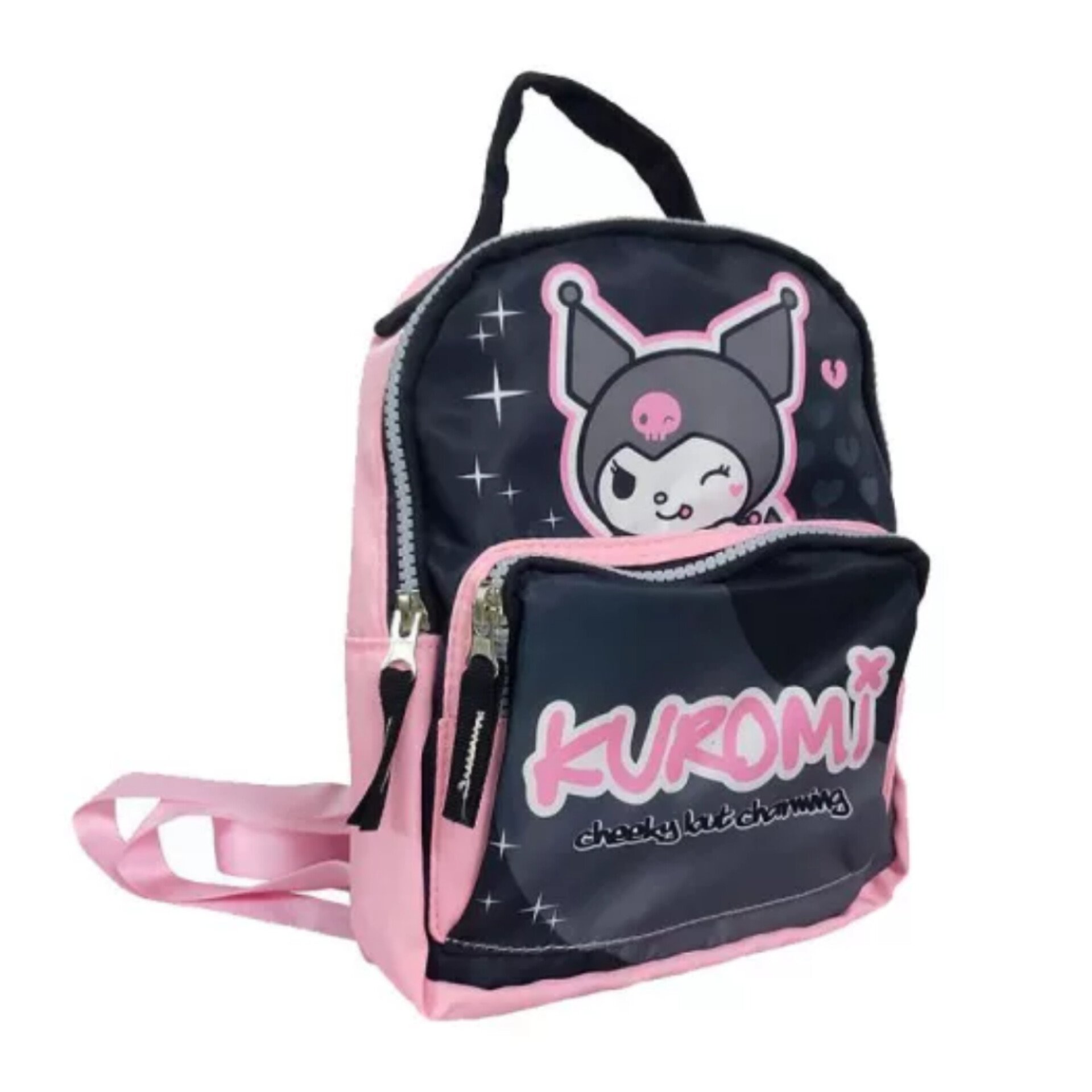 HELLO KITTY KUROMI ΠΑΙΔΙΚΟ BACKPACK 23x19x8 1968 – ροζ