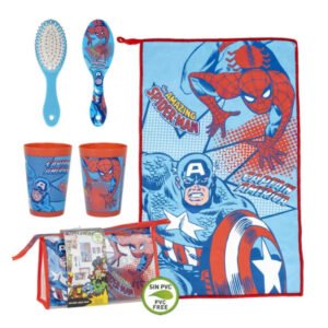 MARVEL ΠΑΙΔΙΚΟ ΣΕΤ ΠΕΡΙΠΟΙΗΣΗΣ ΣΕ ΤΣΑΝΤΑ AVENGERS 1988 – κόκκινο