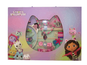 DREAMWORKS ΠΑΙΔΙΚΟ ΣΕΤ ΣΤΕΚΑ ΚΟΣΜΗΜΑΤΑ GABBY'S DOLLHOUSE 2001 – λευκό