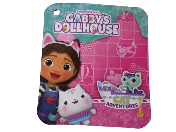 DREAMWORKS ΠΑΙΔΙΚΟ ΣΕΤ ΣΤΕΚΑ ΚΟΣΜΗΜΑΤΑ GABBY'S DOLLHOUSE 2001 – λευκό φωτογραφία