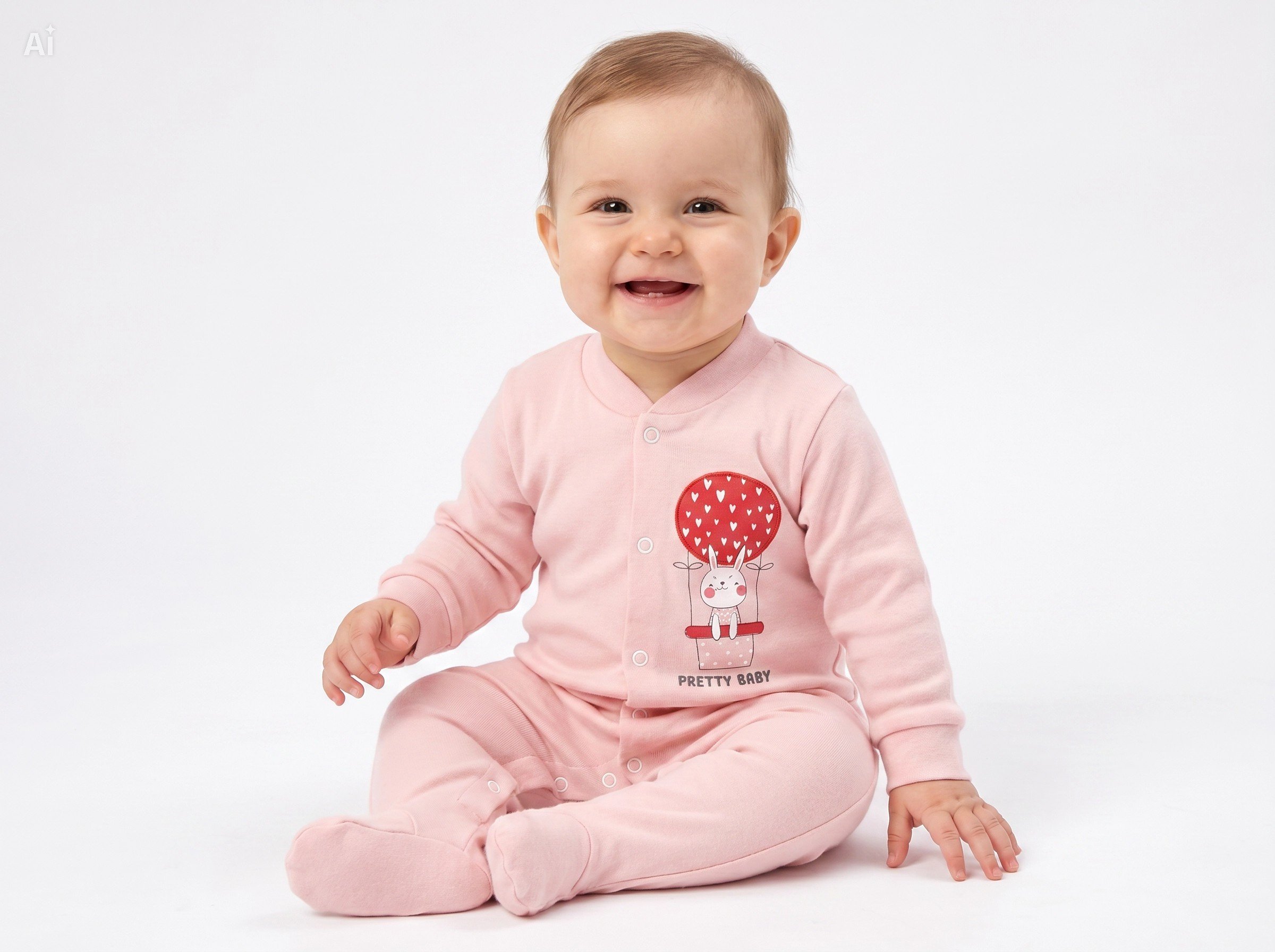PRETTY BABY ΒΡΕΦΙΚΟ ΜΑΚΟ ΦΟΡΜΑΚΙ 2046 – ροζ ΡΟΖ - PRETTY BABY - 