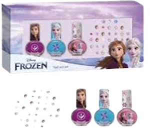 ©DISNEY ΠΑΙΔΙΚΟ ΣΕΤ ΒΕΡΝΙΚΙΑ ΝΥΧΙΩΝ FROZEN 2005