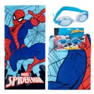 MARVEL ΠΑΙΔΙΚΟ ΣΕΤ ΠΕΤΣΕΤΑ ΓΥΛΙΑ ΚΟΛΥΜΒΗΣΗΣ SPIDERMAN 3017 – μπλε