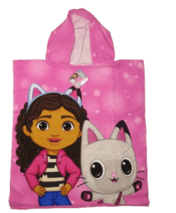 DREAMWORKS ΠΑΙΔΙΚΗ ΠΕΤΣΕΤΑ PONCHO GABBY'S DOLLHOUSE 3022 - ροζ