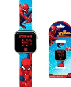 MARVEL ΠΑΙΔΙΚΟ ΨΗΦΙΑΚΟ LED ΡΟΛΟΪ SPIDERMAN 3048 - μπλε