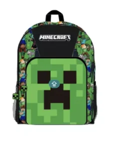 MINECRAFT ΠΑΙΔΙΚΗ ΣΧΟΛΙΚΗ ΤΣΑΝΤΑ 3095 - πράσινη