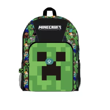 MINECRAFT ΠΑΙΔΙΚΗ ΣΧΟΛΙΚΗ ΤΣΑΝΤΑ 3095 - πράσινη