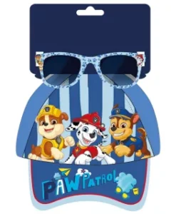 NICKELODEON ΠΑΙΔΙΚΟ ΣΕΤ ΚΑΠΕΛΟ ΓΥΑΛΙΑ ΗΛΙΟΥ PAW PATROL 3051 – μπλε